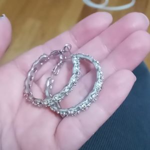Lia Sophia hoop earrings